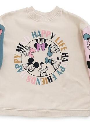 Світшот disney minnie mouse next 6-7р 122 см 2