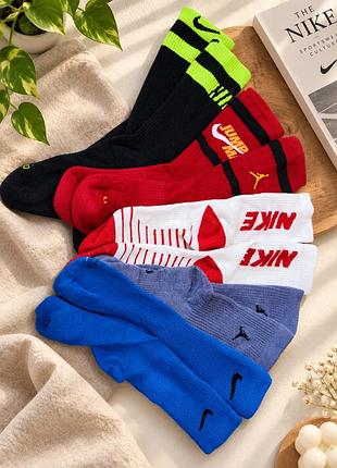 5 пар оригінальних шкарпеток nike, jordan одним лотом!
