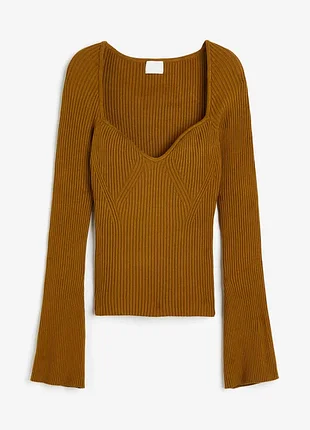 Кофта в рубчик h&m розмір xl 5