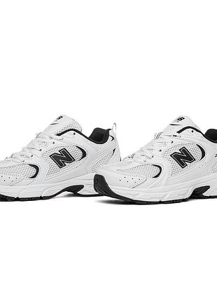 New balance 530 white black