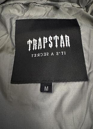 Пуховик чоловічий trapstar сірий 4