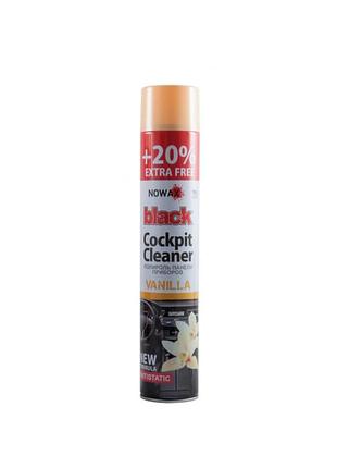 Поліроль для приладової панелі nowax spray nx007010 vanilia 750 мл