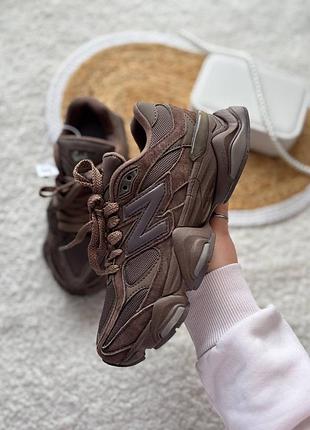 New balance 9060 chocolate brown 10