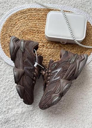 New balance 9060 chocolate brown 8