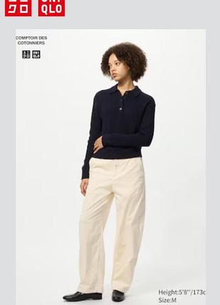 Вельветовые брюки curve uniqlo