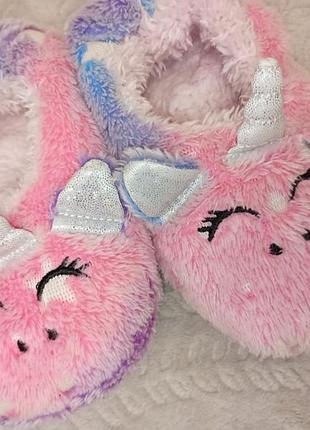 Тапочки теплые 🦄 единорог