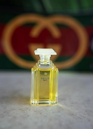 Вінтажна мініатюра gucci no 3 parfum