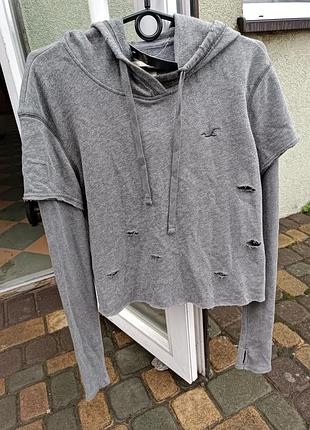 Худи бренда hollister