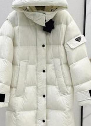 Пуховик зимний женский prada