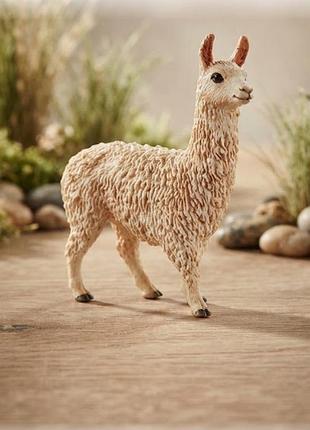 Коллекционная фигурка животного schleich лама германия оригинал фигурка ламы животные фермы реалистичная игрушка фермерские животные звери