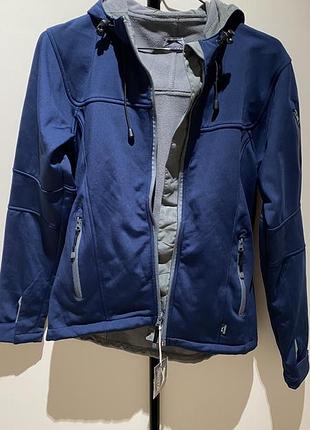Спортивна куртка slazenger softshell темно-синя