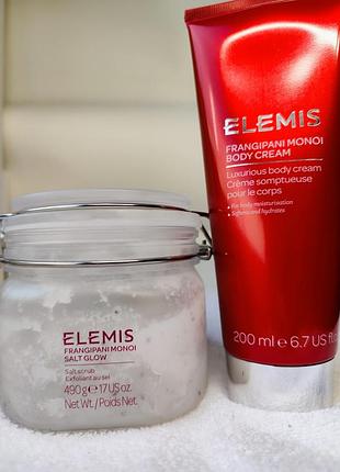 *уцінка жіночий подарунковий набір elemis frangipani duo для тіла