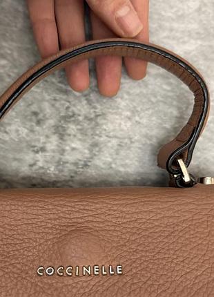 Кожаная мини сумка coccinelle 7
