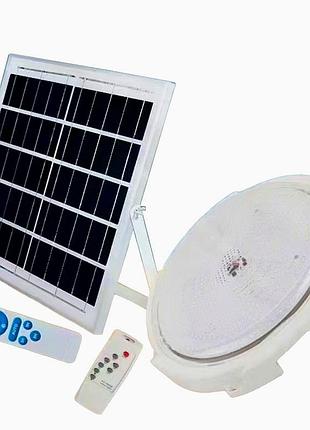 Вуличний сонячний led ліхтар 300 вт для дачі та дому автономний прожектор із сонячною панеллю та пультами керування
