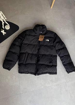 Зима: двухсторонняя куртка the north face черная l, xxl