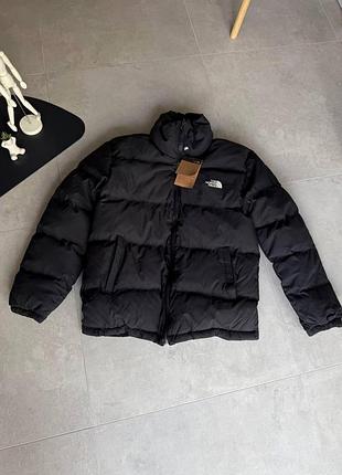 Куртка the north face двухсторонняя черная зима l, xxl