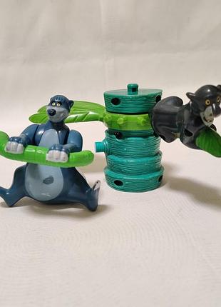 Фігурки багіри та балу з м/ф "книга джунглів" happy meal mcdonald's