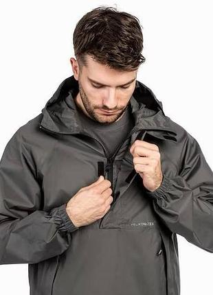 Куртка анорак helikon-tex демісезонна сіра xs-2xl