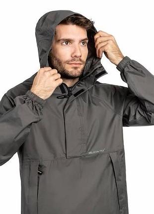 Сіра куртка анорак helikon-tex xs-2xl демісезонна