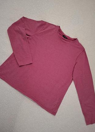 Утепленный коттоновый логслив lands end,р.l,подойдет на l/xl