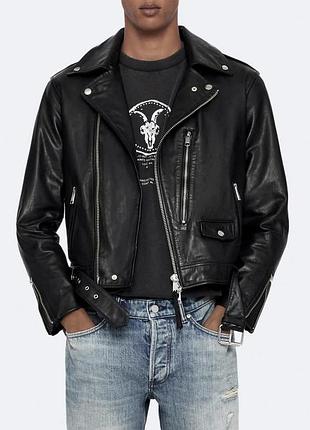 Куртка косуха allsaints, оригінал boss,armani,zegna brunello