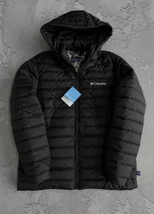 Куртка демісезонна columbia чорна s-xxl