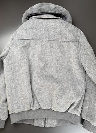 Сіра куртка на зиму loro piana 48, 50, 52, 54, 58