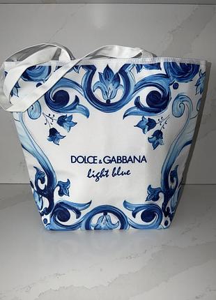 Dolce & gabbana сумка пляжна сумка шопер
