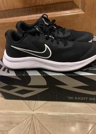Кросівки nike star runner 3 чорні розмір 40