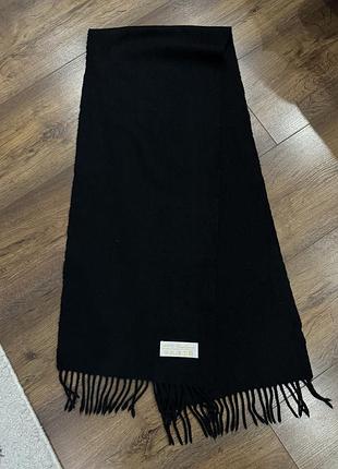Ladies cashmere чорний кашемірой шарф