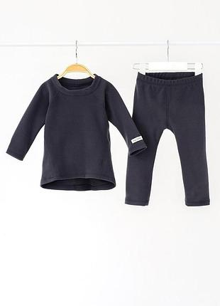 Комплект детской термобелья magbaby misty 80 см графит