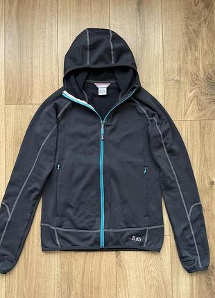 Жіноча флісова кофта rab women’s power stetch  polartec hoodie