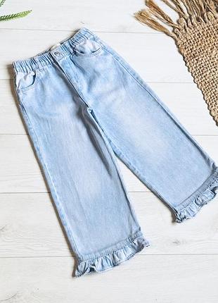 🌿джинси zara на 5/6 р нова колекція ціна -270 г🌿д-62 см крок-41 см пояс-25 см