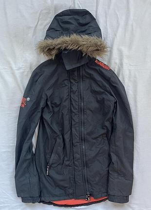 Зимова куртка-парка superdry original windparka (розмір xsmall)