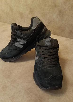 Кросівки чоловічі new balance 574 чорні 41 розмір