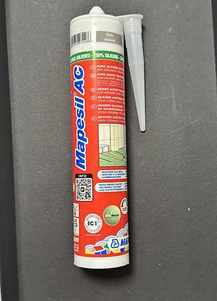 Герметик mapei mapesil ac 112 medium grey 6
