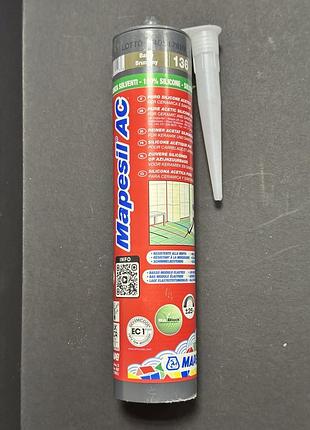 Герметик mapei mapesil ac 112 medium grey 4