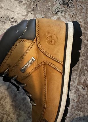 Черевики timberland шкіряні бежеві 6