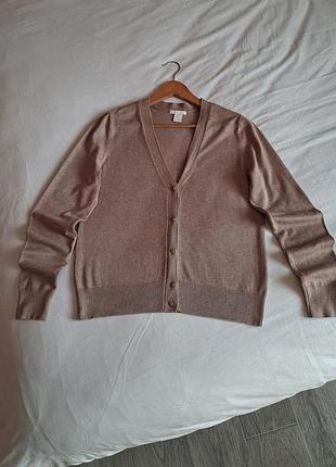 Женский трикотажный кардиган на пуговицах h&amp;m
