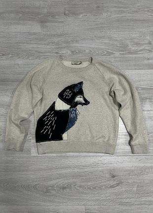 Світшот maison kitsuné