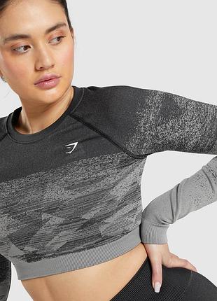 Спортивнв кофта топ лонгслів gymshark