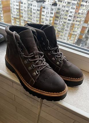 Черевики жіночі tu sole comfort коричневі, розмір 39, нубук