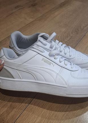 Кросівки чоловічі puma білі шкіряні 42 розмір