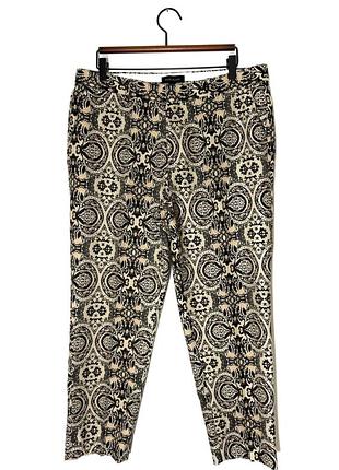 Жакардові брюки з високою посадкою river island