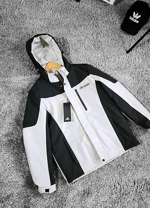 Куртка чоловіча adidas terrex чорна з бежевим m-3xl