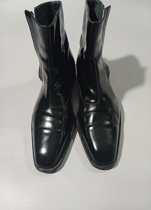 Мужские кожаные ботинки bally cadro / оригинал / р. 43 (us 10)