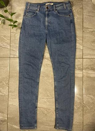 Женские джинсы levi's 721 vintage high rise skinny w27 l30 (orange tab)
