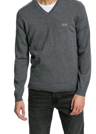 Светр hugo boss чоловічий з v-подібним вирізом