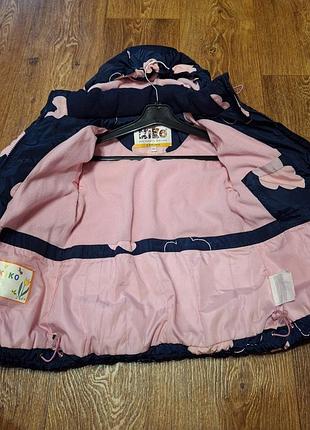 Зимняя куртка kiko для девочки, оригинал. 4