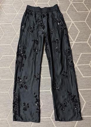 Брюки в лелітки zara